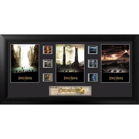 TREND SETTERS Lord of The Rings S3 Trilogy Filmcells Wall Art TR127144